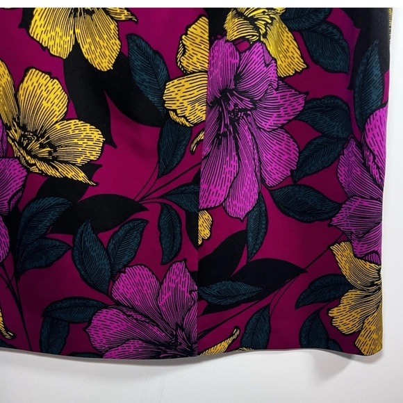 Women’s Worthington Industries Floral Skirt Size 10 Multicolor - Picture 2 of 9